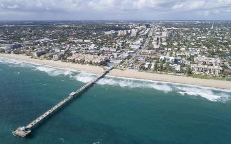 Aerial View Of Lauderdale-by-the-Sea